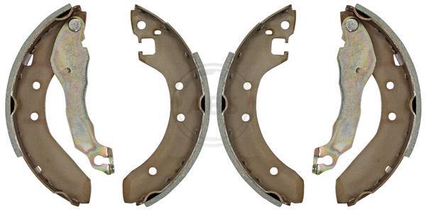 Jeu de 4 mâchoires de frein (Garniture de frein à tambour) A.B.S. ALL BRAKE SYSTEMS BV. ref. 8631