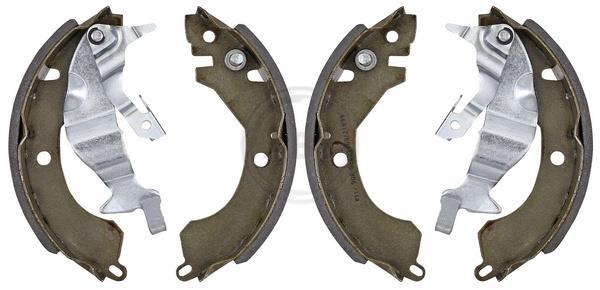 Jeu de 4 mâchoires de frein (Garniture de frein à tambour) A.B.S. ALL BRAKE SYSTEMS BV. ref. 8667