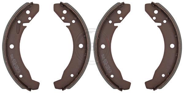 Jeu de 4 mâchoires de frein (Garniture de frein à tambour) A.B.S. ALL BRAKE SYSTEMS BV. ref. 8720