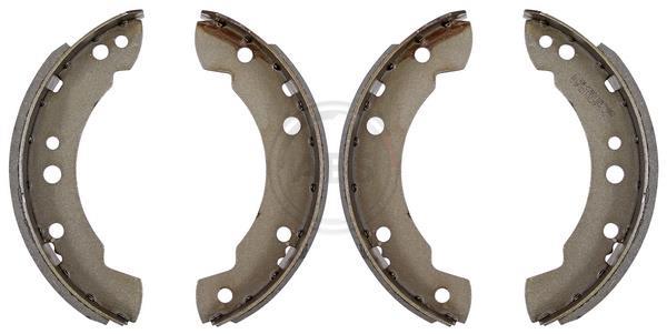 Jeu de 4 mâchoires de frein (Garniture de frein à tambour) A.B.S. ALL BRAKE SYSTEMS BV. ref. 8774