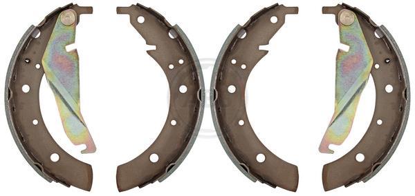 Jeu de 4 mâchoires de frein (Garniture de frein à tambour) A.B.S. ALL BRAKE SYSTEMS BV. ref. 8803