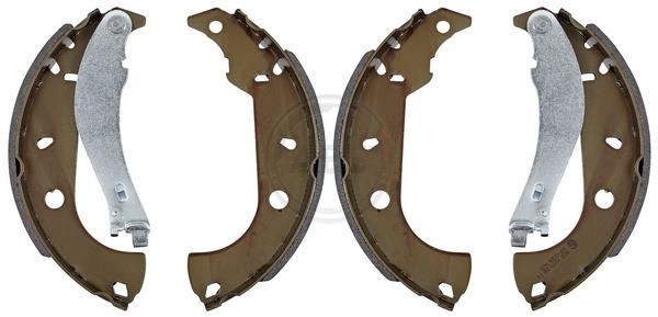 Jeu de 4 mâchoires de frein (Garniture de frein à tambour) A.B.S. ALL BRAKE SYSTEMS BV. ref. 8832