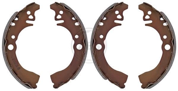 Jeu de 4 mâchoires de frein (Garniture de frein à tambour) A.B.S. ALL BRAKE SYSTEMS BV. ref. 8841