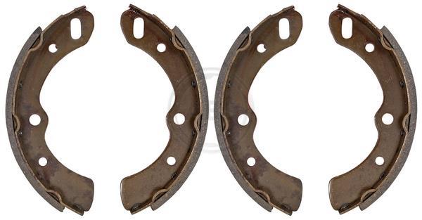 Jeu de 4 mâchoires de frein (Garniture de frein à tambour) A.B.S. ALL BRAKE SYSTEMS BV. ref. 8846