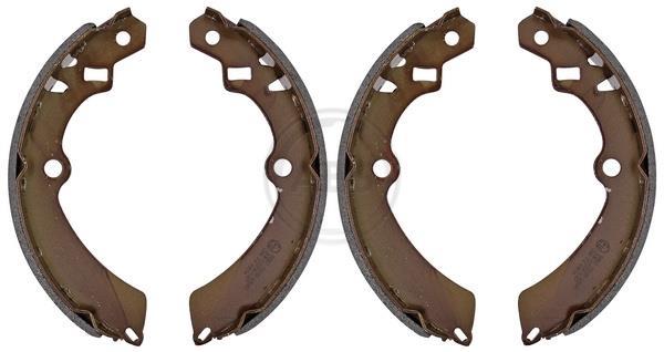 Jeu de 4 mâchoires de frein (Garniture de frein à tambour) A.B.S. ALL BRAKE SYSTEMS BV. ref. 8852