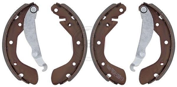 Jeu de 4 mâchoires de frein (Garniture de frein à tambour) A.B.S. ALL BRAKE SYSTEMS BV. ref. 8884