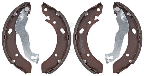 Jeu de 4 mâchoires de frein (Garniture de frein à tambour) A.B.S. ALL BRAKE SYSTEMS BV. ref. 8899