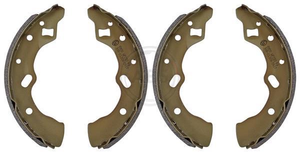 Jeu de 4 mâchoires de frein (Garniture de frein à tambour) A.B.S. ALL BRAKE SYSTEMS BV. ref. 8900