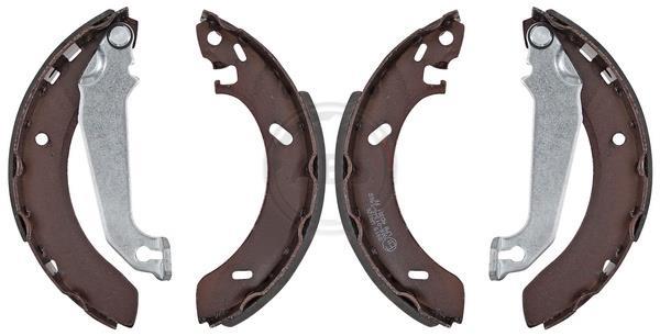 Jeu de 4 mâchoires de frein (Garniture de frein à tambour) A.B.S. ALL BRAKE SYSTEMS BV. ref. 8919