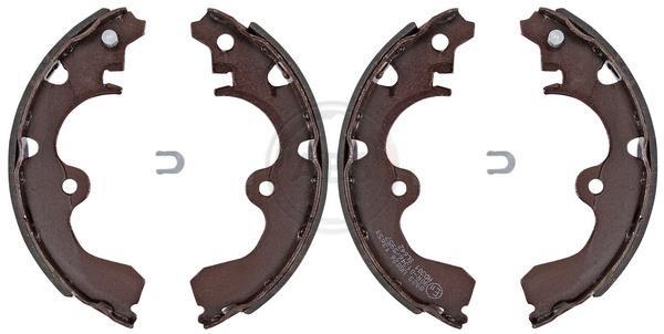 Jeu de 4 mâchoires de frein (Garniture de frein à tambour) A.B.S. ALL BRAKE SYSTEMS BV. ref. 8923
