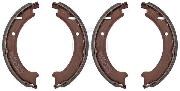 Jeu de mâchoires de frein à main (Mâchoire de frein à main) A.B.S. ALL BRAKE SYSTEMS BV. ref. 8925