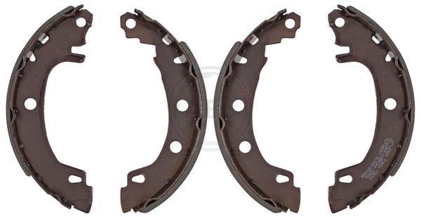 Jeu de 4 mâchoires de frein (Garniture de frein à tambour) A.B.S. ALL BRAKE SYSTEMS BV. ref. 8988