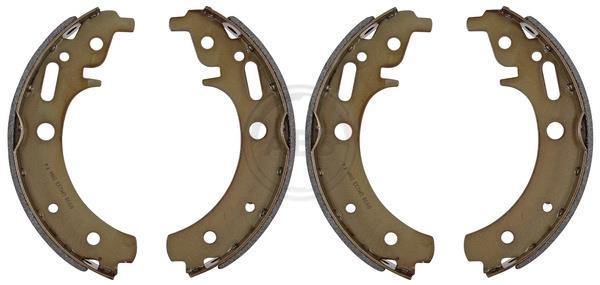 Jeu de 4 mâchoires de frein (Garniture de frein à tambour) A.B.S. ALL BRAKE SYSTEMS BV. ref. 8998