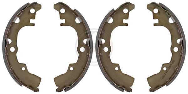 Jeu de 4 mâchoires de frein (Garniture de frein à tambour) A.B.S. ALL BRAKE SYSTEMS BV. ref. 8999