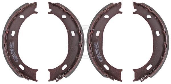 Jeu de mâchoires de frein à main (Mâchoire de frein à main) A.B.S. ALL BRAKE SYSTEMS BV. ref. 9021