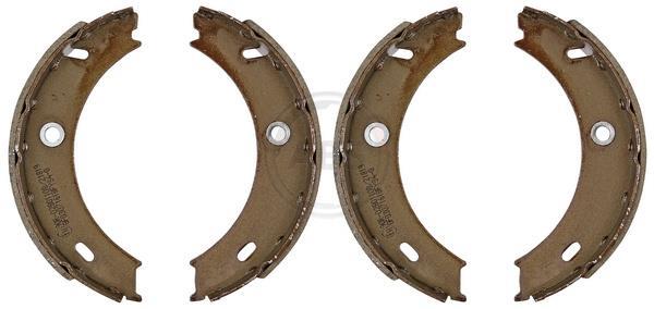 Jeu de mâchoires de frein à main (Mâchoire de frein à main) A.B.S. ALL BRAKE SYSTEMS BV. ref. 9022