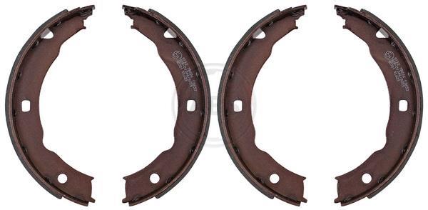 Jeu de mâchoires de frein à main (Mâchoire de frein à main) A.B.S. ALL BRAKE SYSTEMS BV. ref. 9112