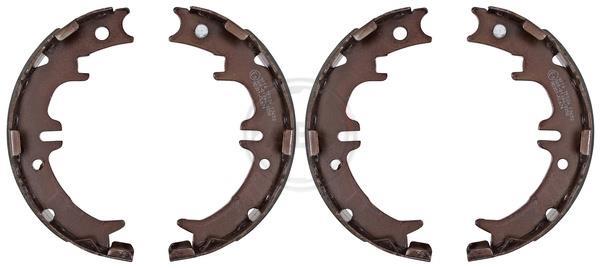 Jeu de mâchoires de frein à main (Mâchoire de frein à main) A.B.S. ALL BRAKE SYSTEMS BV. ref. 9114