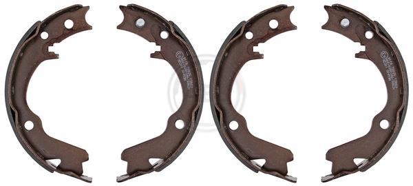 Jeu de mâchoires de frein à main (Mâchoire de frein à main) A.B.S. ALL BRAKE SYSTEMS BV. ref. 9116