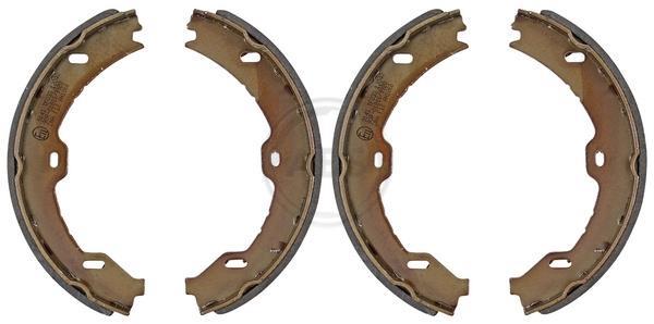 Jeu de mâchoires de frein à main (Mâchoire de frein à main) A.B.S. ALL BRAKE SYSTEMS BV. ref. 9141