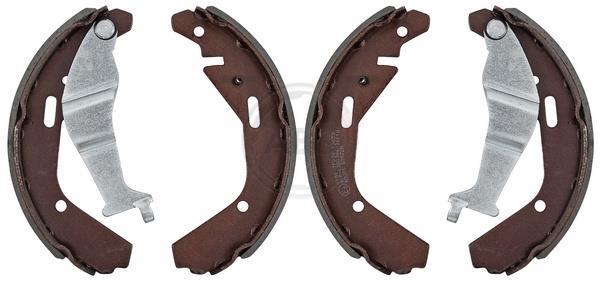 Jeu de 4 mâchoires de frein (Garniture de frein à tambour) A.B.S. ALL BRAKE SYSTEMS BV. ref. 9151
