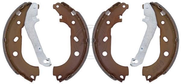 Jeu de 4 mâchoires de frein (Garniture de frein à tambour) A.B.S. ALL BRAKE SYSTEMS BV. ref. 9160