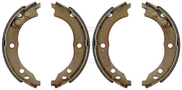 Jeu de mâchoires de frein à main (Mâchoire de frein à main) A.B.S. ALL BRAKE SYSTEMS BV. ref. 9167