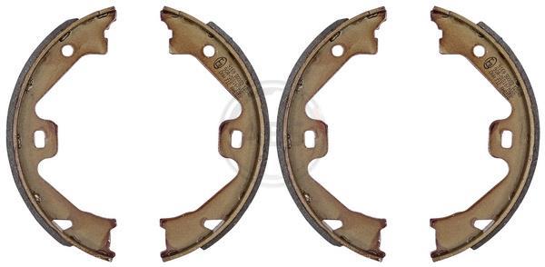 Jeu de mâchoires de frein à main (Mâchoire de frein à main) A.B.S. ALL BRAKE SYSTEMS BV. ref. 9169