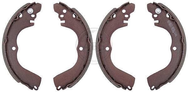 Jeu de 4 mâchoires de frein (Garniture de frein à tambour) A.B.S. ALL BRAKE SYSTEMS BV. ref. 9173