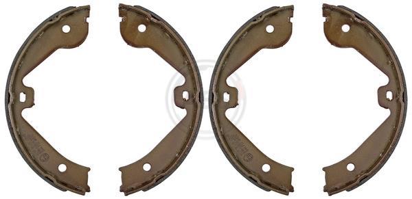 Jeu de mâchoires de frein à main (Mâchoire de frein à main) A.B.S. ALL BRAKE SYSTEMS BV. ref. 9177