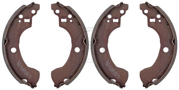 Jeu de 4 mâchoires de frein (Garniture de frein à tambour) A.B.S. ALL BRAKE SYSTEMS BV. ref. 9178