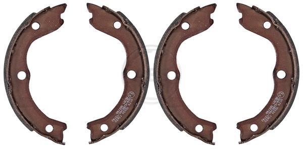Jeu de mâchoires de frein à main (Mâchoire de frein à main) A.B.S. ALL BRAKE SYSTEMS BV. ref. 9179