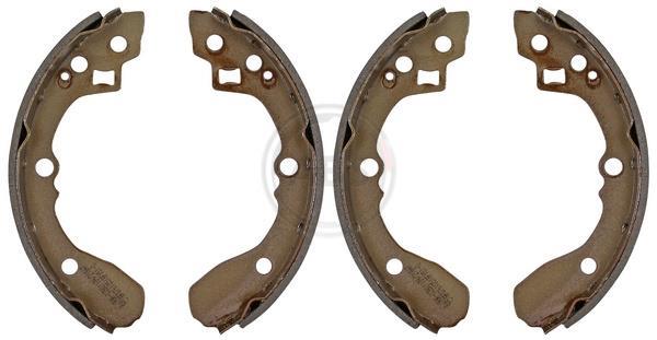 Jeu de 4 mâchoires de frein (Garniture de frein à tambour) A.B.S. ALL BRAKE SYSTEMS BV. ref. 9188