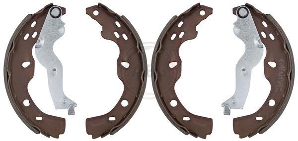 Jeu de 4 mâchoires de frein (Garniture de frein à tambour) A.B.S. ALL BRAKE SYSTEMS BV. ref. 9190