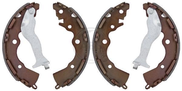 Jeu de 4 mâchoires de frein (Garniture de frein à tambour) A.B.S. ALL BRAKE SYSTEMS BV. ref. 9194