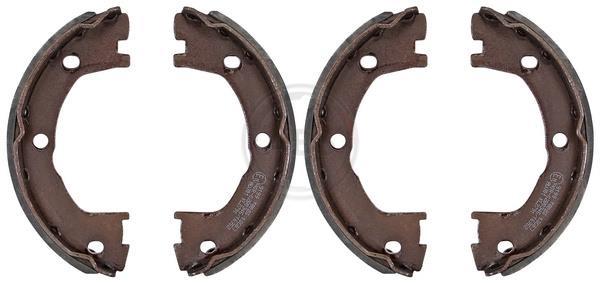 Jeu de mâchoires de frein à main (Mâchoire de frein à main) A.B.S. ALL BRAKE SYSTEMS BV. ref. 9199