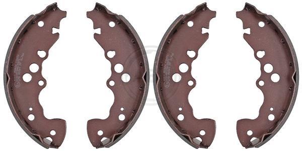 Jeu de 4 mâchoires de frein (Garniture de frein à tambour) A.B.S. ALL BRAKE SYSTEMS BV. ref. 9201