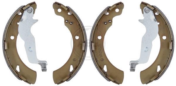 Jeu de 4 mâchoires de frein (Garniture de frein à tambour) A.B.S. ALL BRAKE SYSTEMS BV. ref. 9219