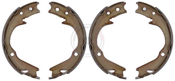 Jeu de mâchoires de frein à main (Mâchoire de frein à main) A.B.S. ALL BRAKE SYSTEMS BV. ref. 9227