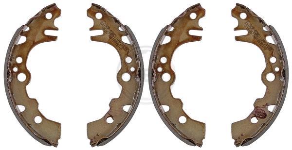 Jeu de 4 mâchoires de frein (Garniture de frein à tambour) A.B.S. ALL BRAKE SYSTEMS BV. ref. 9238