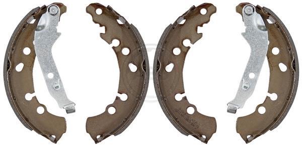 Jeu de 4 mâchoires de frein (Garniture de frein à tambour) A.B.S. ALL BRAKE SYSTEMS BV. ref. 9241