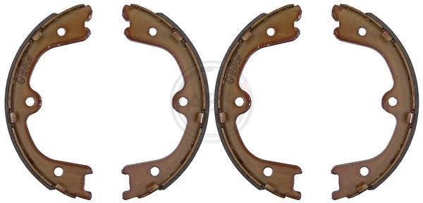 Jeu de mâchoires de frein à main (Mâchoire de frein à main) A.B.S. ALL BRAKE SYSTEMS BV. ref. 9246