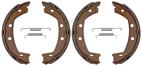 Jeu de mâchoires de frein à main (Mâchoire de frein à main) A.B.S. ALL BRAKE SYSTEMS BV. ref. 9252