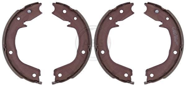 Jeu de mâchoires de frein à main (Mâchoire de frein à main) A.B.S. ALL BRAKE SYSTEMS BV. ref. 9254
