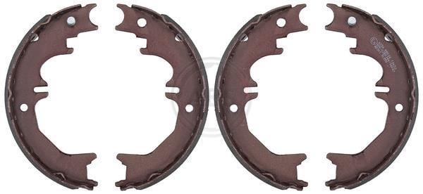 Jeu de mâchoires de frein à main (Mâchoire de frein à main) A.B.S. ALL BRAKE SYSTEMS BV. ref. 9256