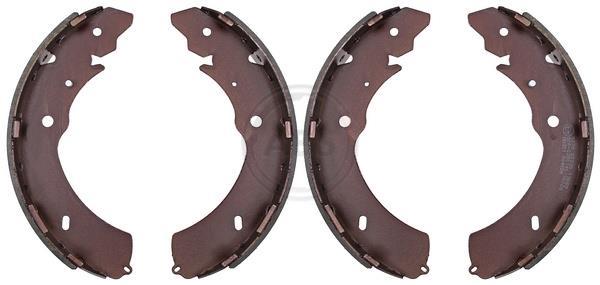 Jeu de 4 mâchoires de frein (Garniture de frein à tambour) A.B.S. ALL BRAKE SYSTEMS BV. ref. 9270