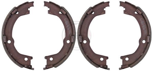Jeu de mâchoires de frein à main (Mâchoire de frein à main) A.B.S. ALL BRAKE SYSTEMS BV. ref. 9275