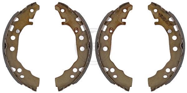 Jeu de 4 mâchoires de frein (Garniture de frein à tambour) A.B.S. ALL BRAKE SYSTEMS BV. ref. 9289