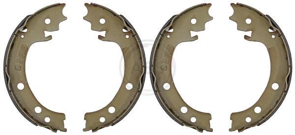 Jeu de mâchoires de frein à main (Mâchoire de frein à main) A.B.S. ALL BRAKE SYSTEMS BV. ref. 9292