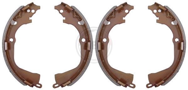 Jeu de 4 mâchoires de frein (Garniture de frein à tambour) A.B.S. ALL BRAKE SYSTEMS BV. ref. 9293